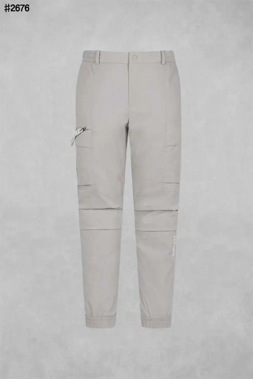 メンズゴルフウェア デザインテープ detachable ウィンドブレーカー ウーブン ポケット ジョガー パンツ