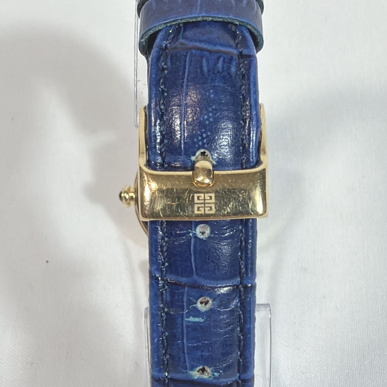 ✨高級モデル✨ GIVENCHY レディース 腕時計 4Pダイヤ シェル ゴールド