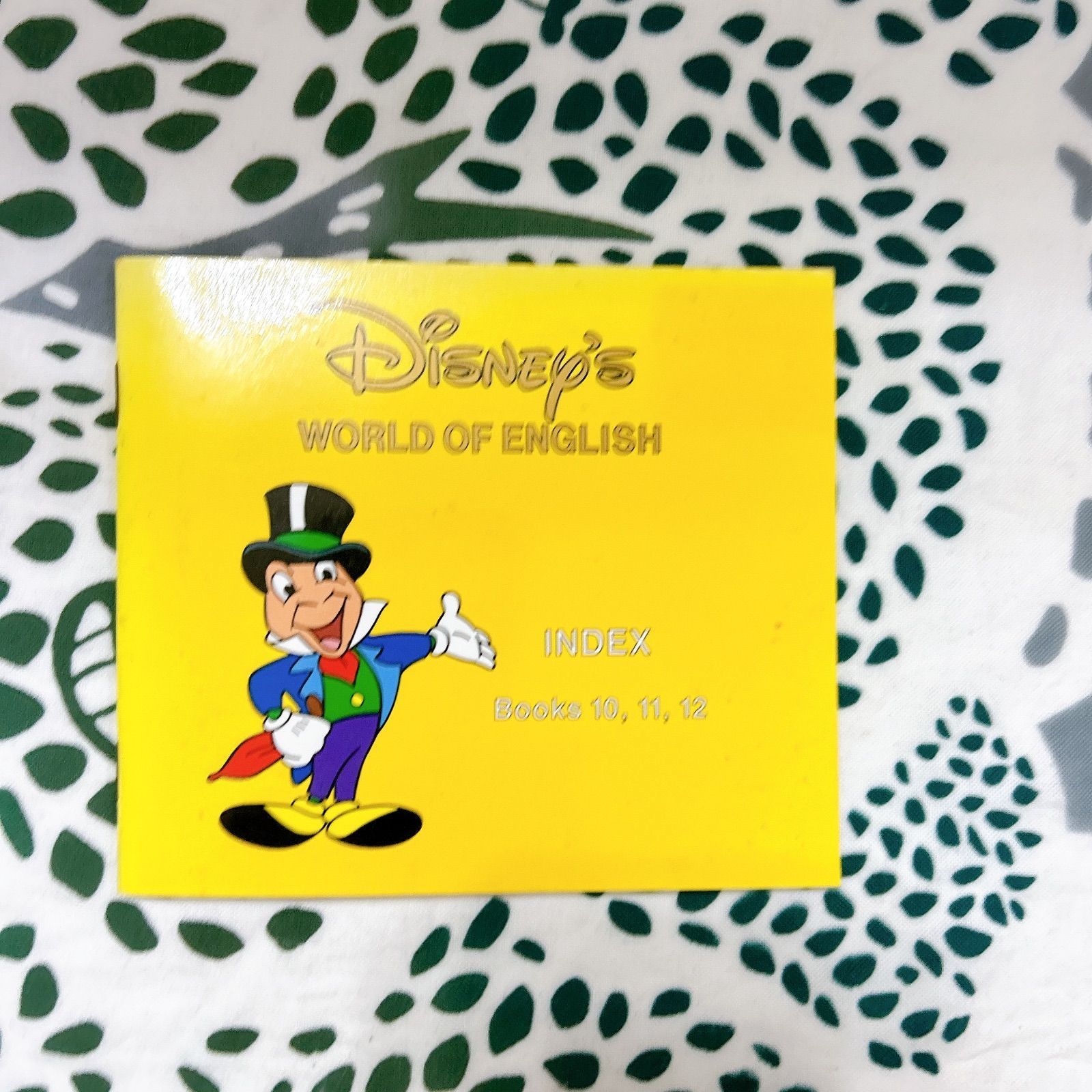 DWE Disney's World of English Basic ABC's＋ Book 4 5 6 10 11 12