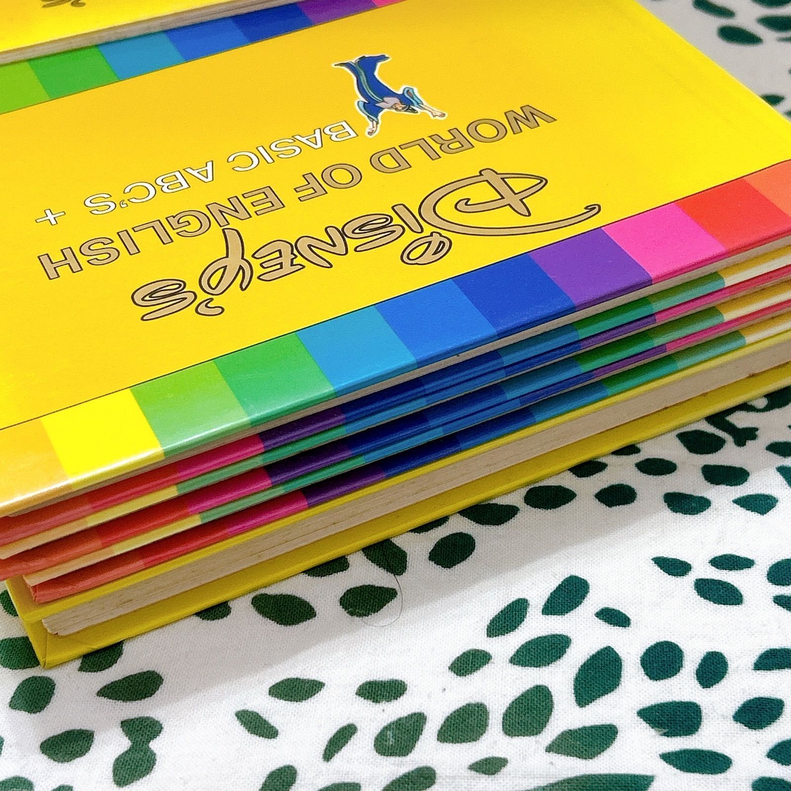 ディズニー 英語システム Disney world of English 教材 DWE Disney's World of English Basic ABC's＋ Book 4 5 6 10 11 12