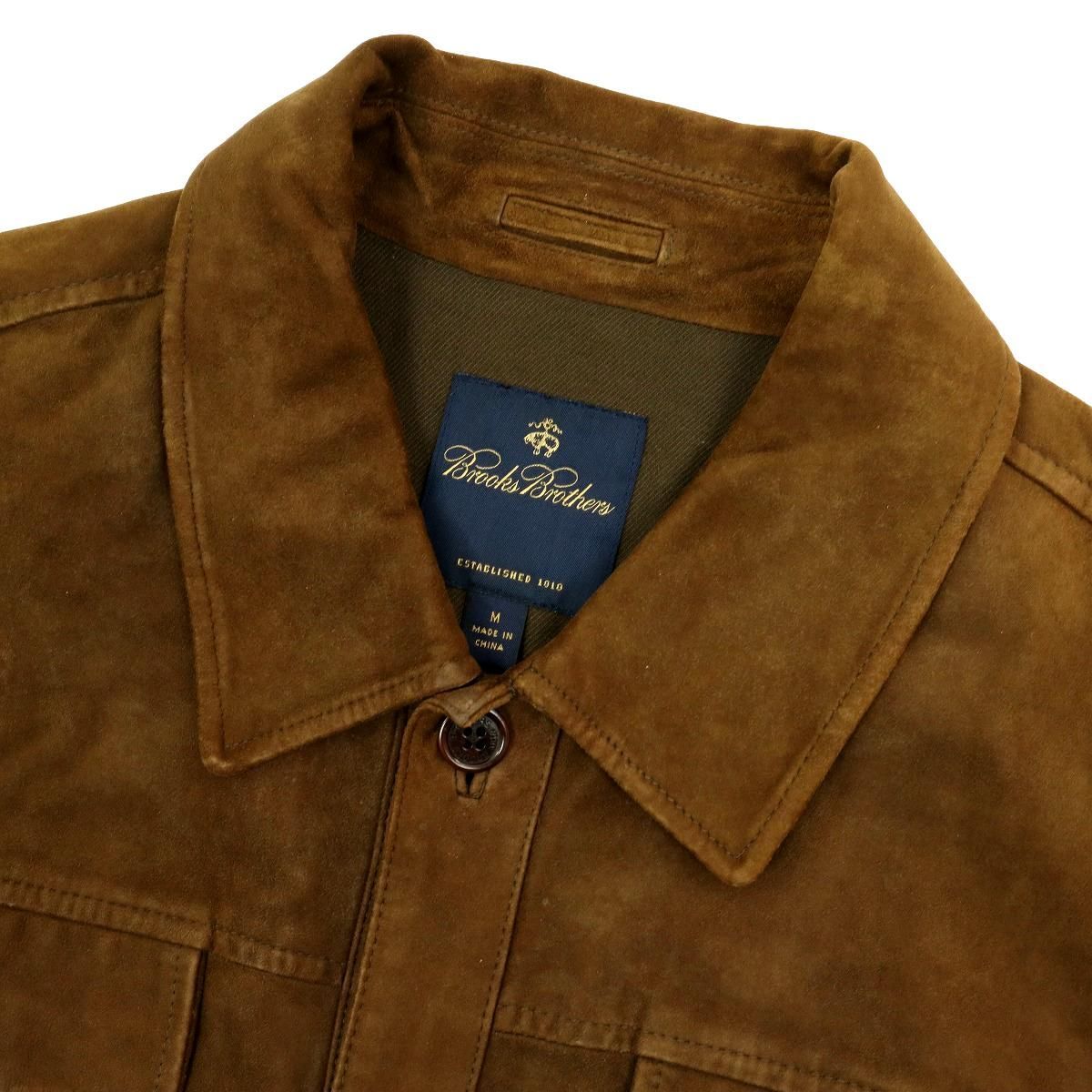 Brooks Brothers★羊革ジャケット Sサイズ S3634】【羊革】Brooks Brothers 2024 ブルックスブラザーズ レザー