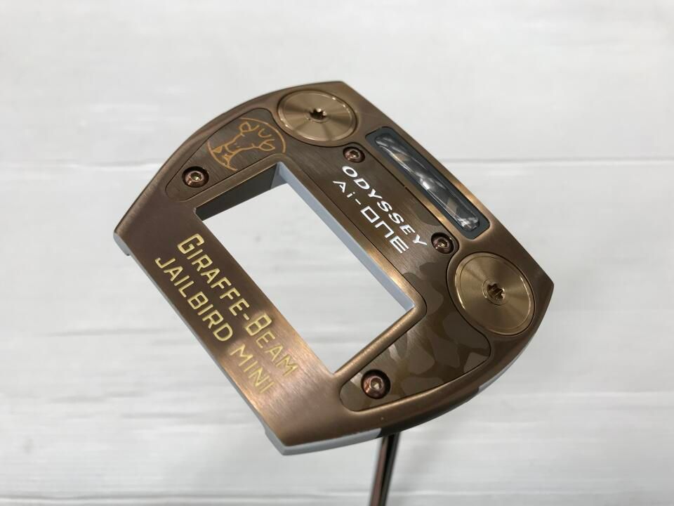 オデッセイ Ai ONE GIRAFFE BEAM JAILBIRD MINI パター 最短