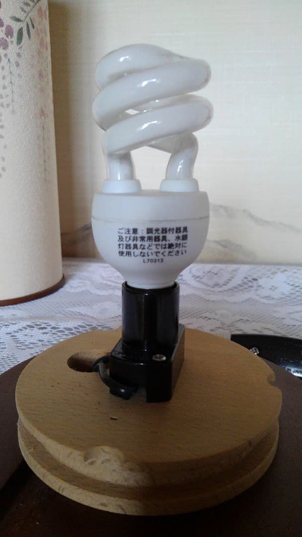 行灯型スタンド 手描き友禅染め(ハンドメイド品) - メルカリ