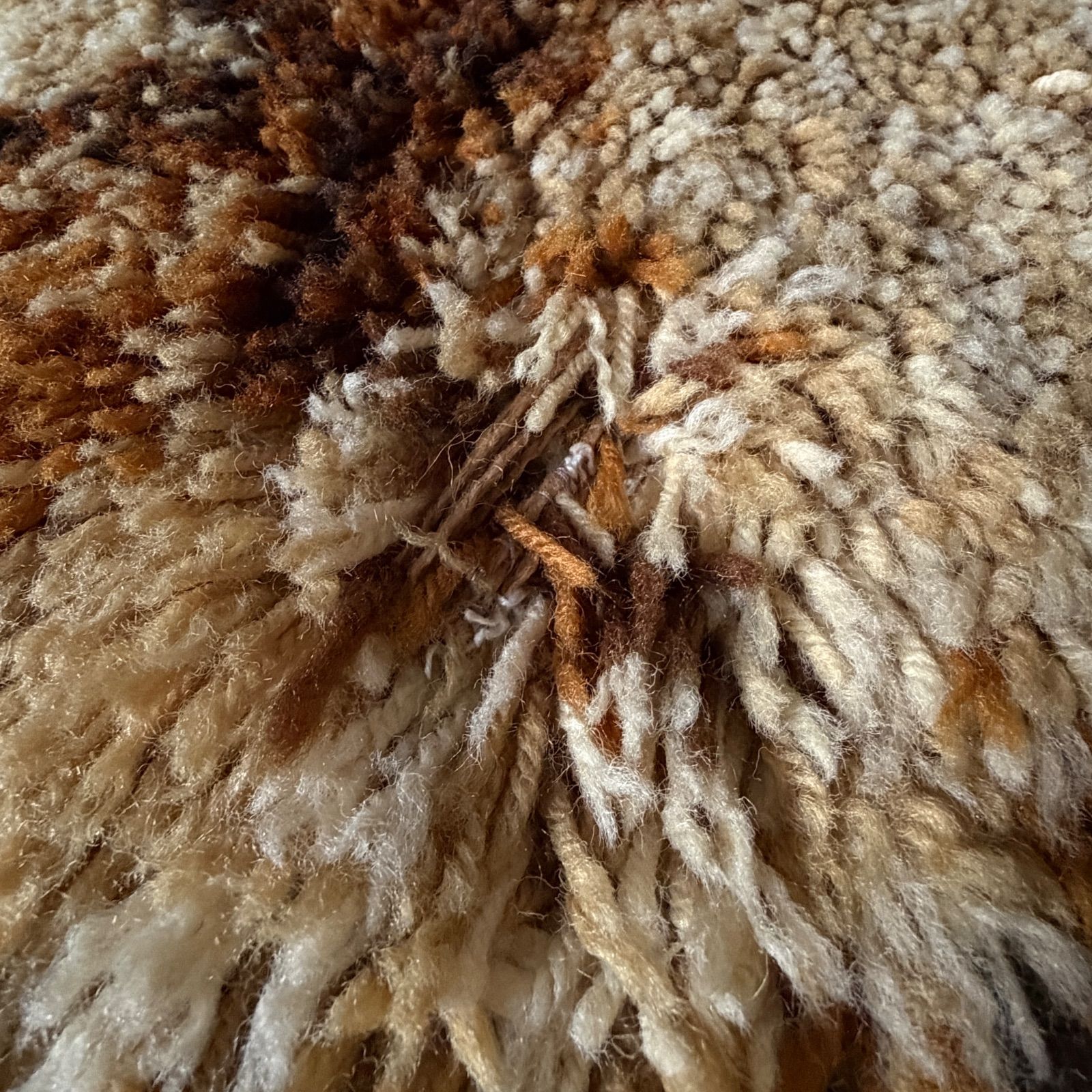 DESSO 150cm 60s 70s ヴィンテージラグ ミッドセンチュリー サークル