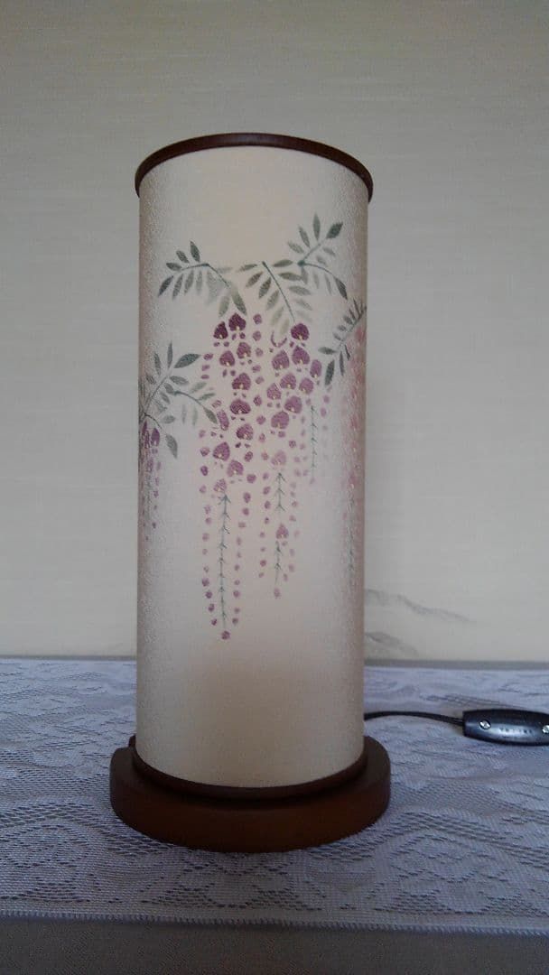 手描き友禅染め行灯型スタンド(ハンドメイド品) 行灯型スタンド 手描き友禅染め(ハンドメイド品) - メルカリ