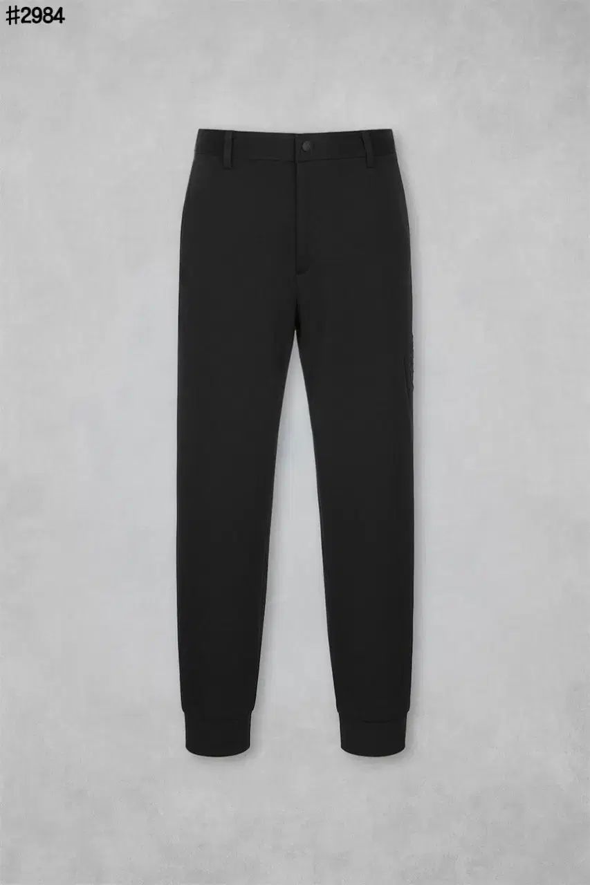 メンズゴルフウェア ウィンター 弱起毛 パフォーマンス テーパード フィット ジョガーパンツ