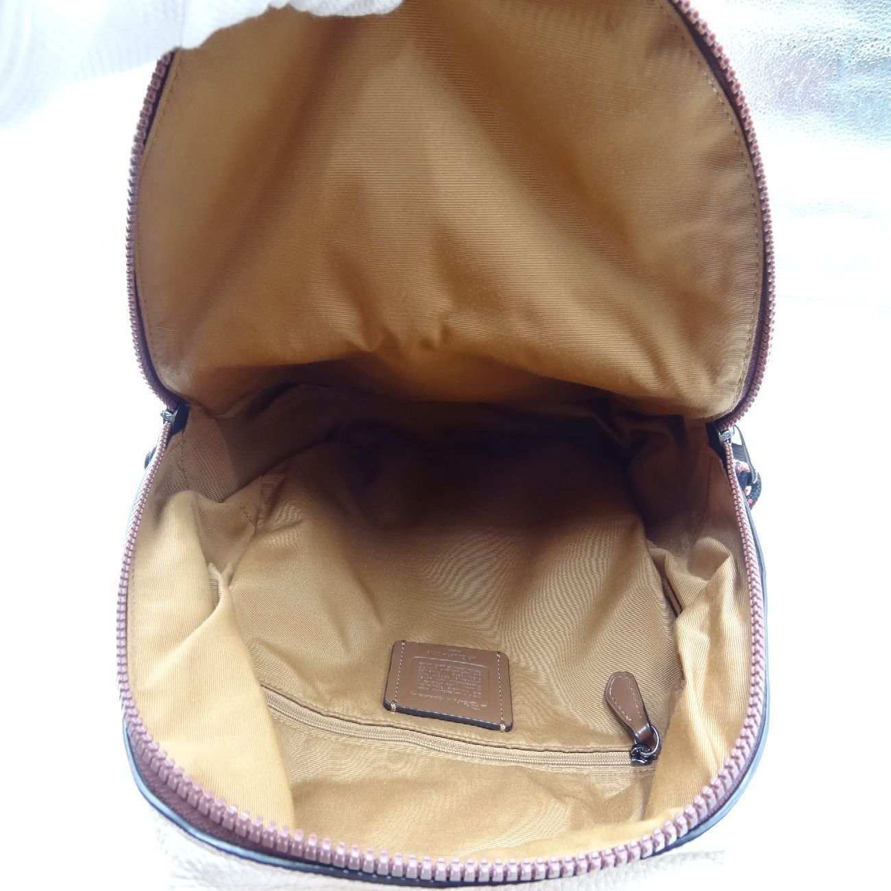 COACH コーチ ミッキーマウス ディズニーコラボ レザー リュックサック 