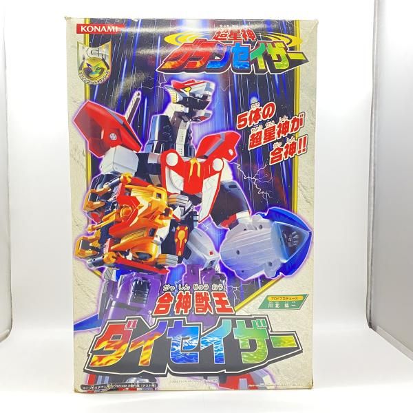 中古】開封・箱傷み・欠品・変色有） 超星神グランセイザー 合神獣王