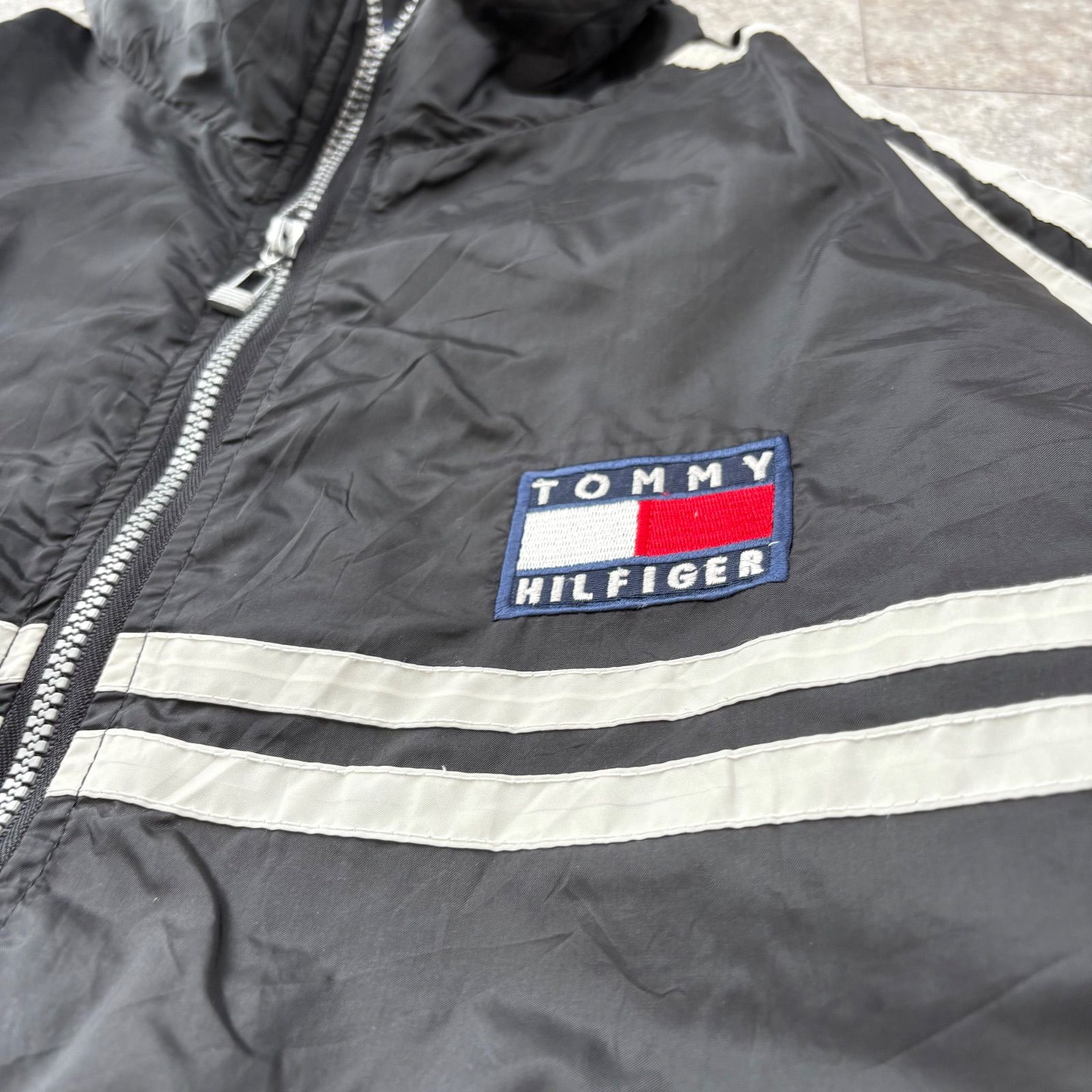 トミーヒルフィガー TOMMY HILFIGER ビッグロゴ 90s ジャケット