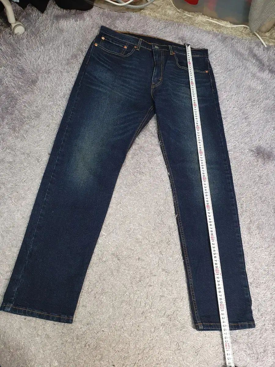 リーバイス デニム 502 テーパード DARKウォッシュジーン デニム パンツ 34