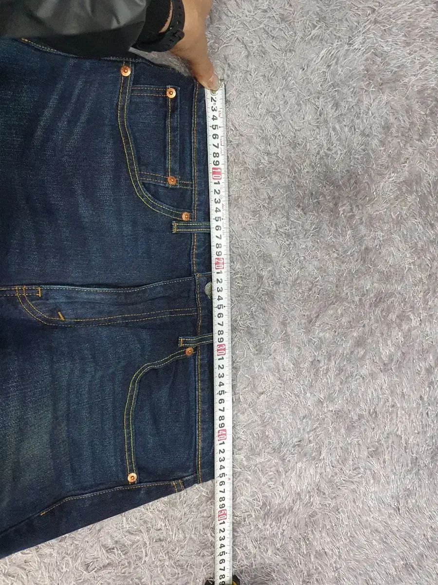 リーバイス デニム 502 テーパード DARKウォッシュジーン デニム パンツ 34