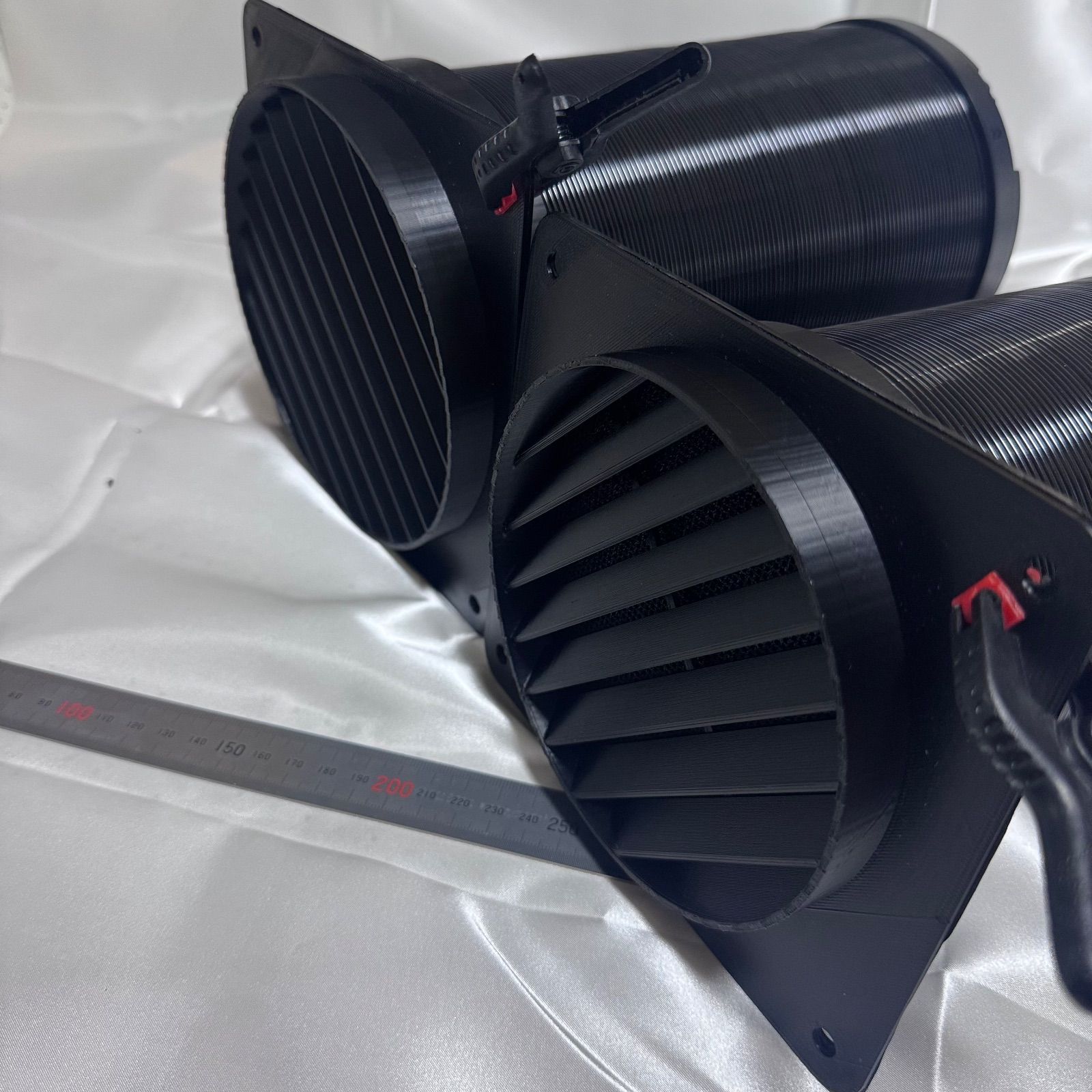 ⑦ 汎用 エコフロー ECOFLOW WAVE2 WAVE3 専用ダクト 取付用パーツ