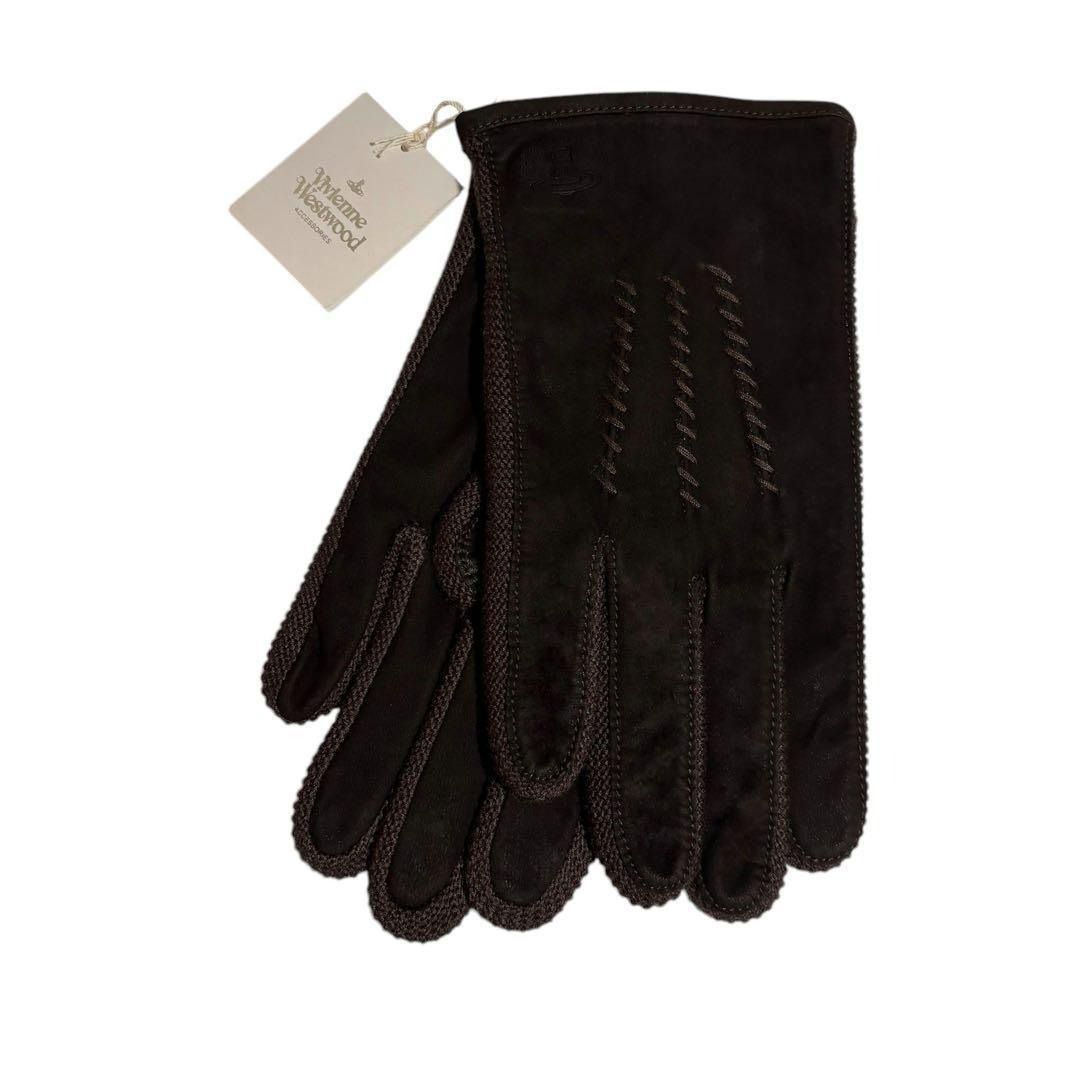 タグ付き・未使用品】 ヴィヴィアン ウエストウッド 手袋 レザー