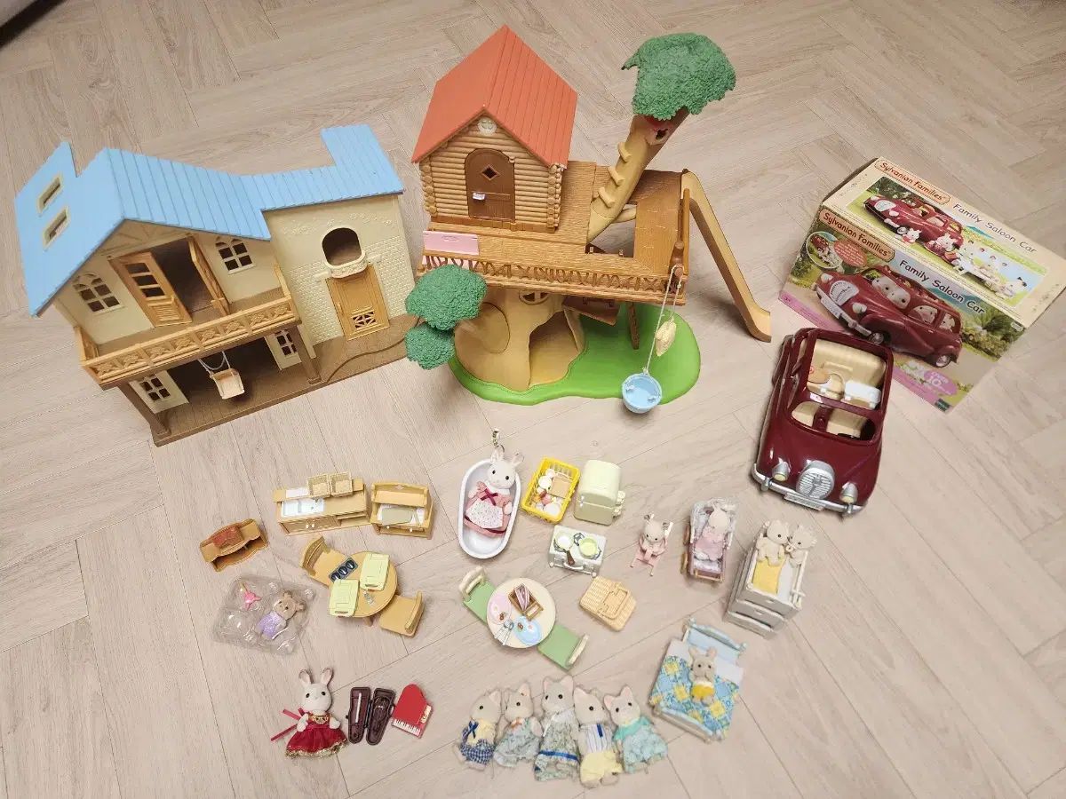 シルバニアファミリー リー イー ジップツリーハ フールセット