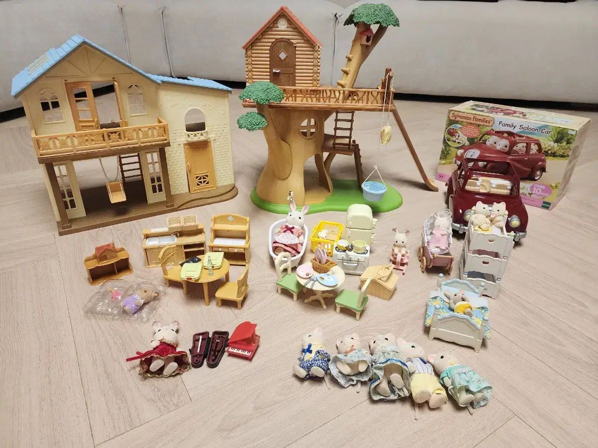 シルバニアファミリー リー イー ジップツリーハ フールセット