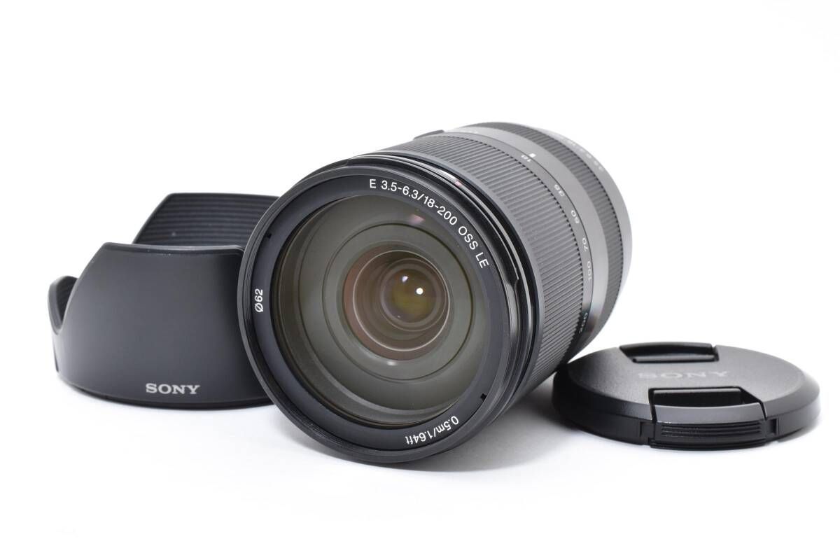 ☆極美品☆ ソニー SONY E 18-200mm f/3.5-6.3 OSS LE SEL18200LE