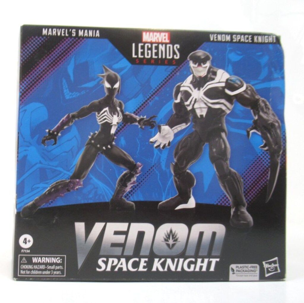 HASBRO MARVELS VENOM VENOM(SPACE KNIGHT)u0026MANIA ビルド