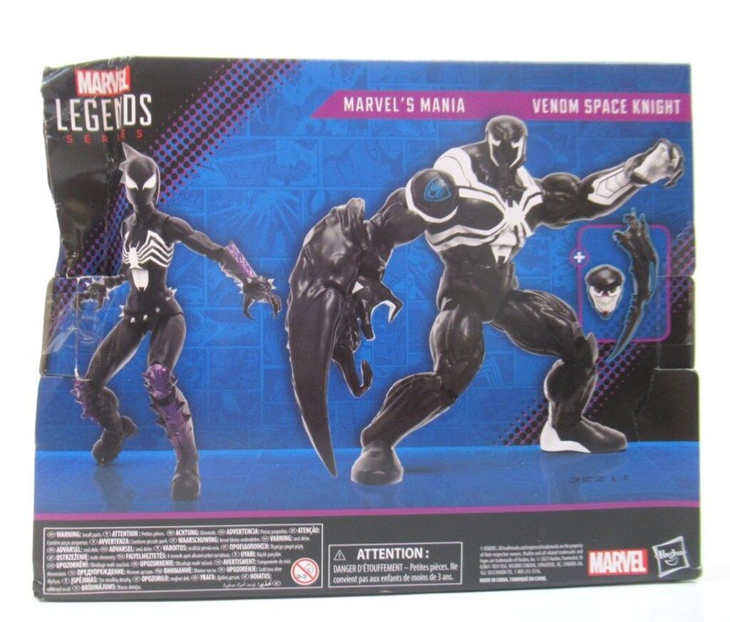 HASBRO MARVELS VENOM VENOM(SPACE KNIGHT)u0026MANIA ビルド