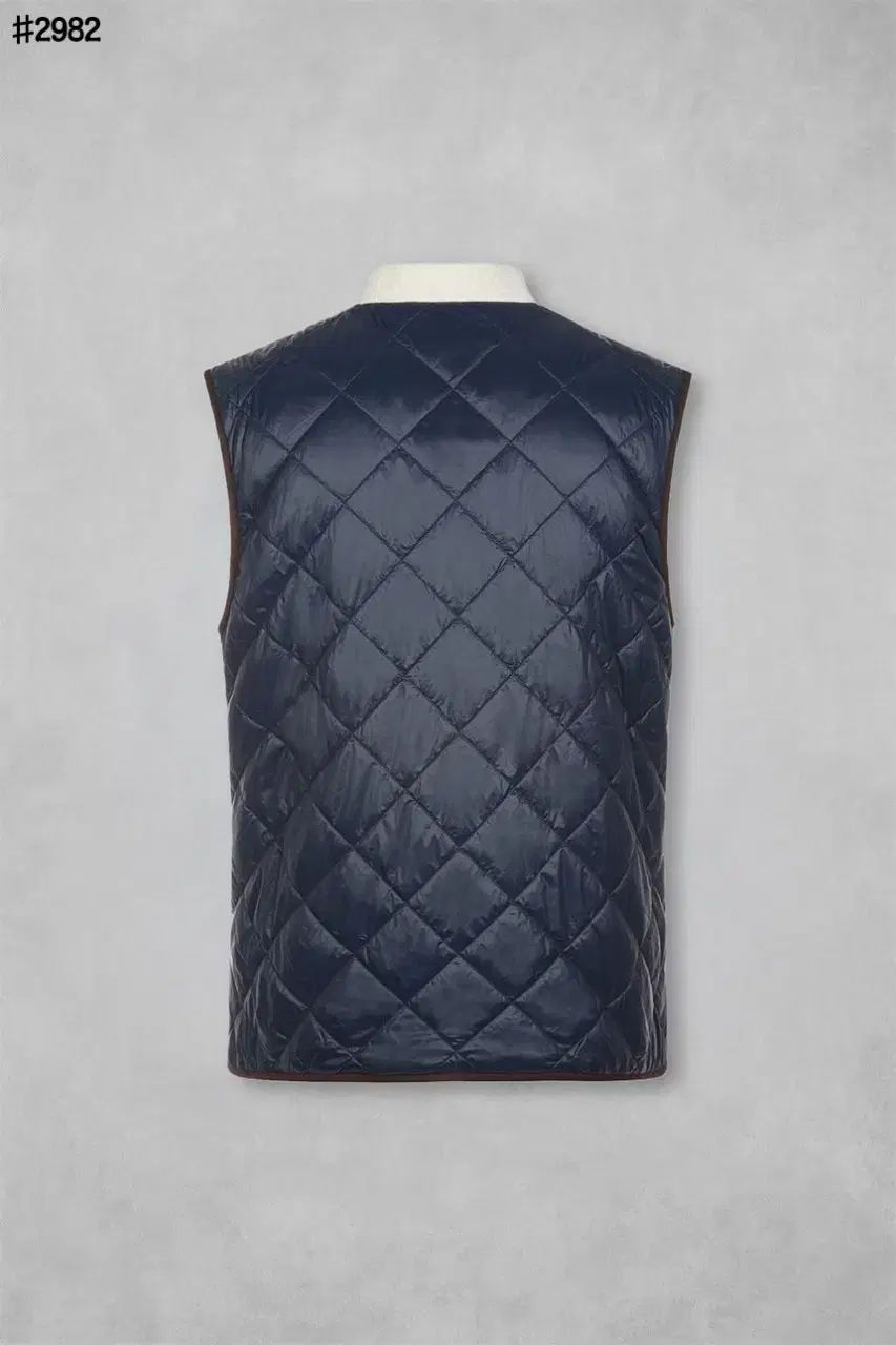 メンズゴルフウェア キルティング フルジップアップ インシュレーション ライトダウン ベスト