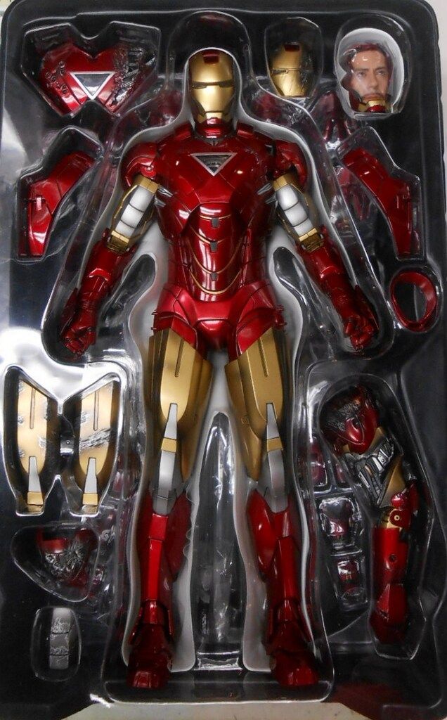  HOTTOYS MOVIE IRON MAN MARK 6 通常版 MMS 132 アメコミ フィギュア