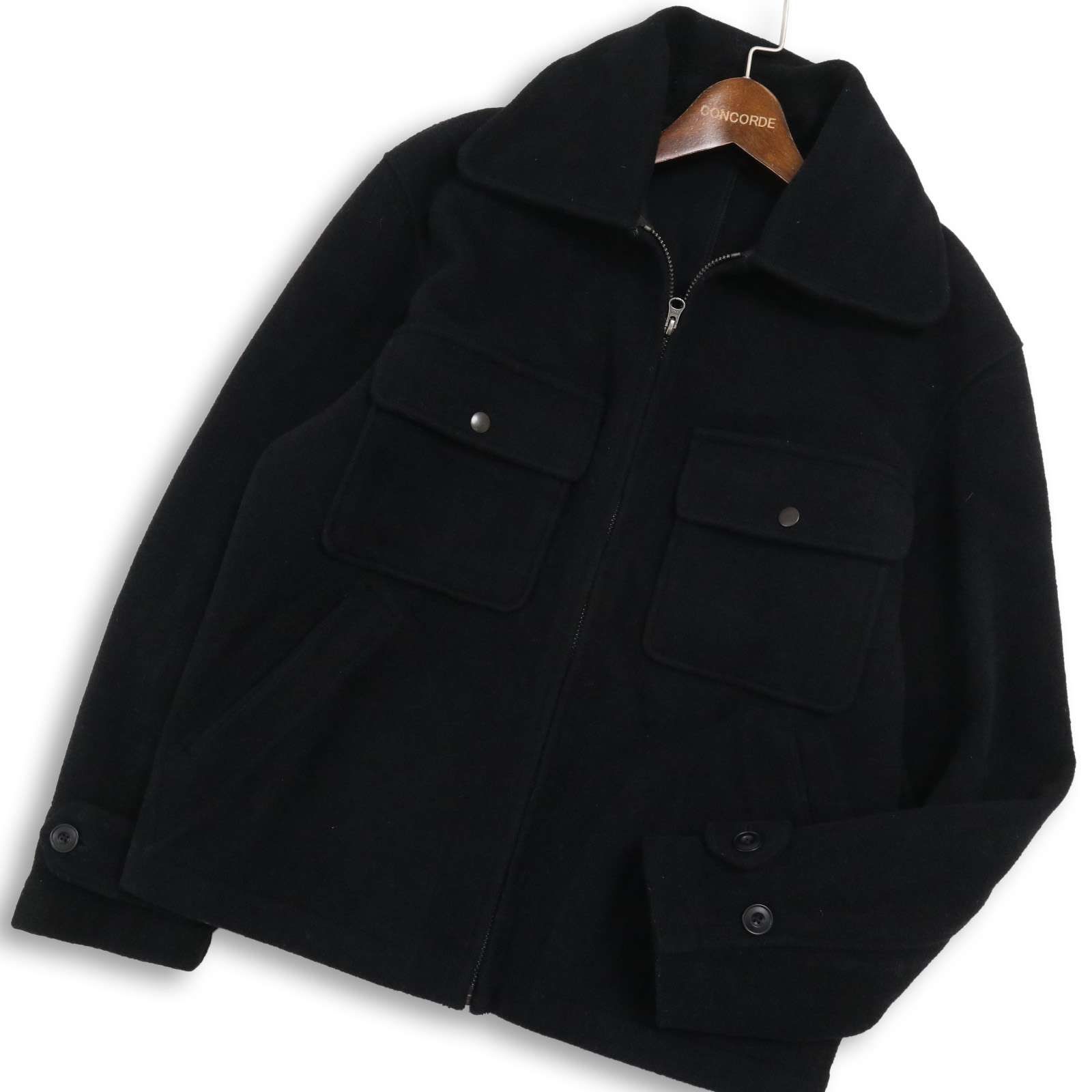 UNIQLO U ユニクロ ユー ルメール 秋冬 ジップ ウール ブレンド 