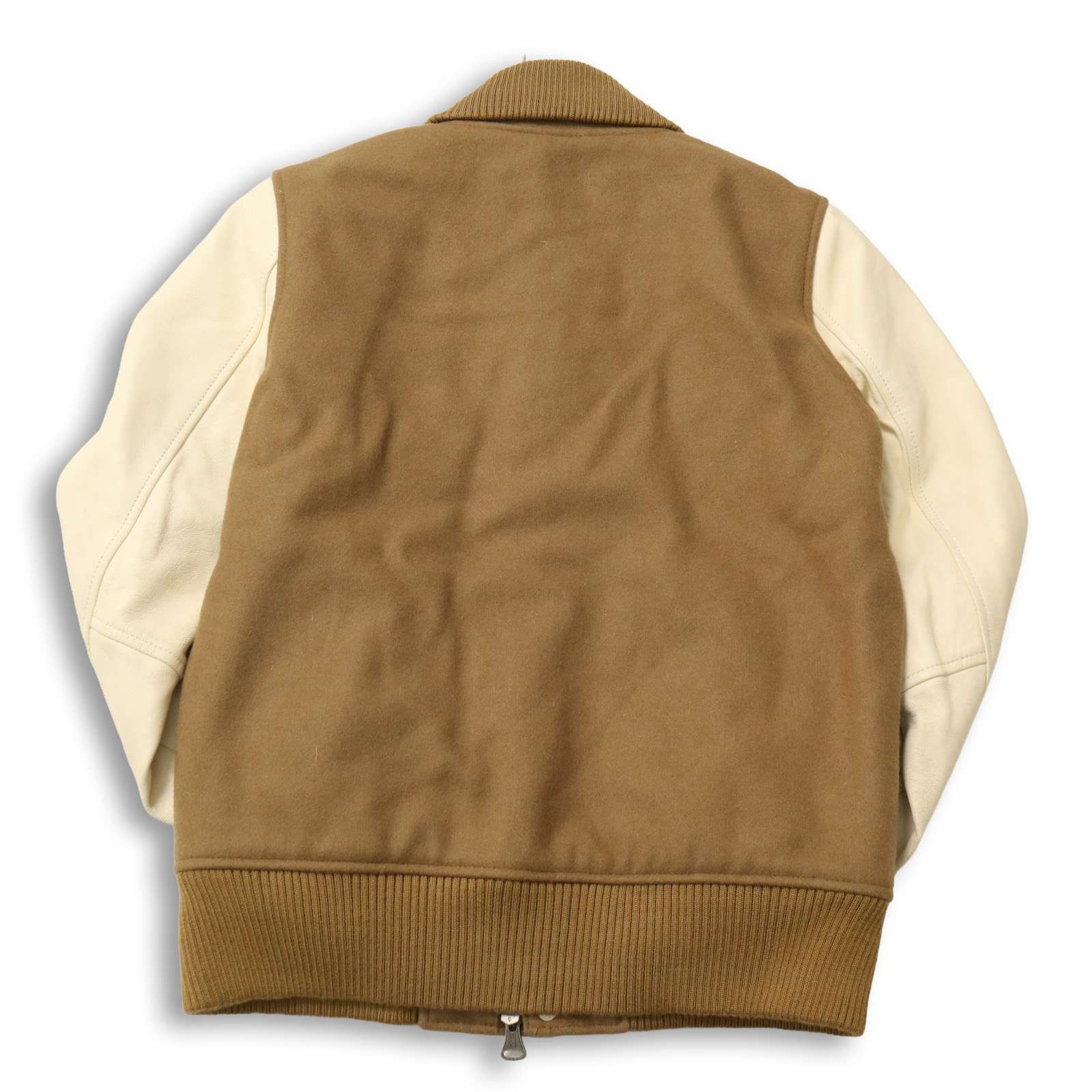 URBAN RESEARCH iD アーバンリサーチ 羊革 袖革 ラム レザー ウール 