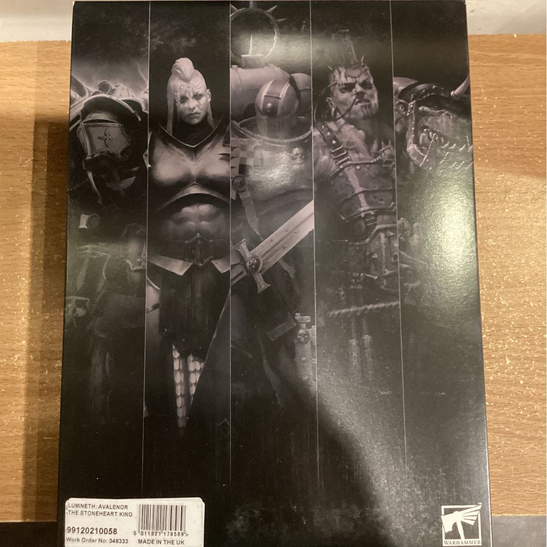 ルミネス レルムロード 石心王 アヴァルノール アラリス スピリット オヴ マウンテン AVALENOR THE STONEHEART KING ウォーハンマー エイジ シグマー オンライン 品直輸入