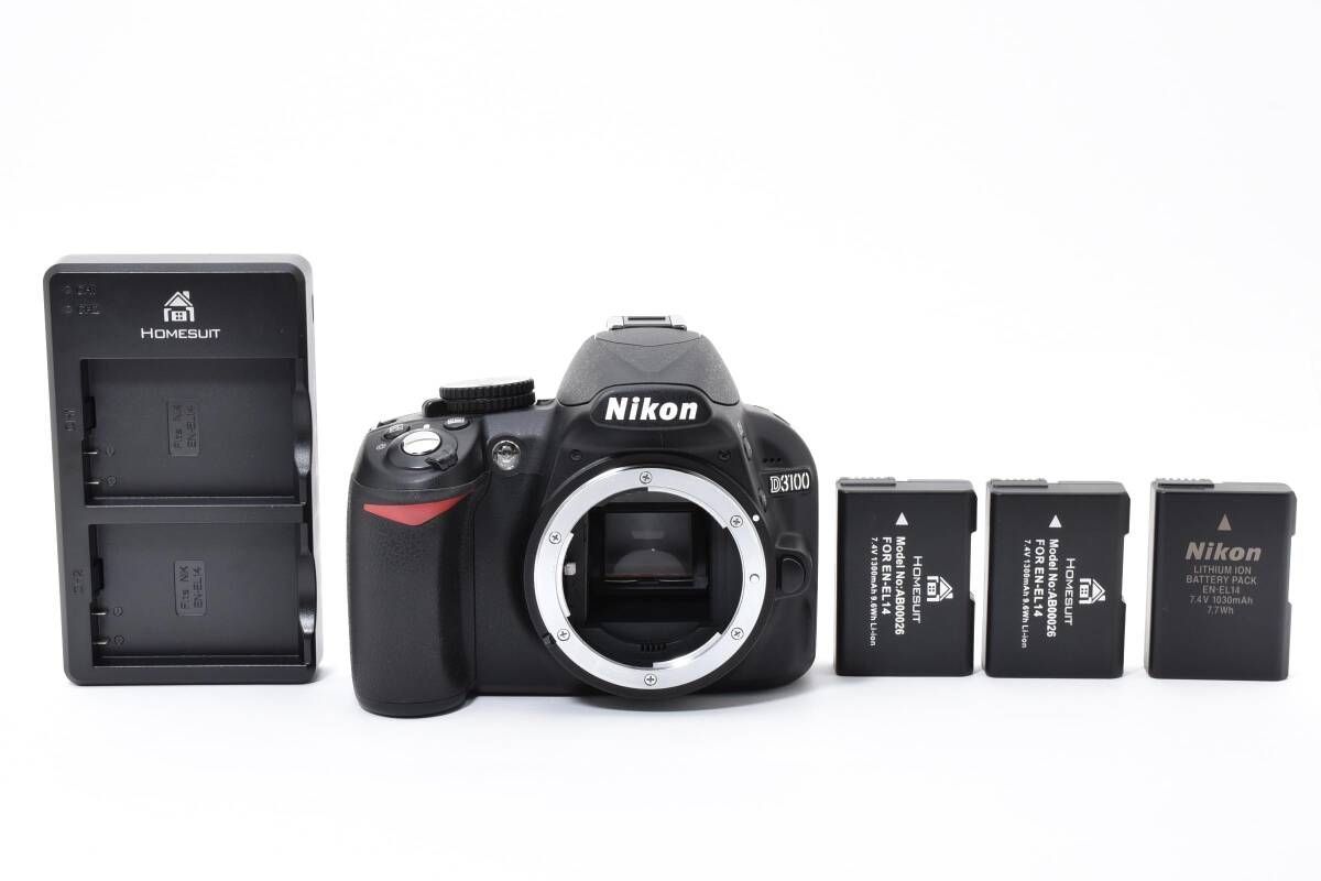 ☆極上品☆《ショット数347回 》 ニコン Nikon D3100 ボディ #914d