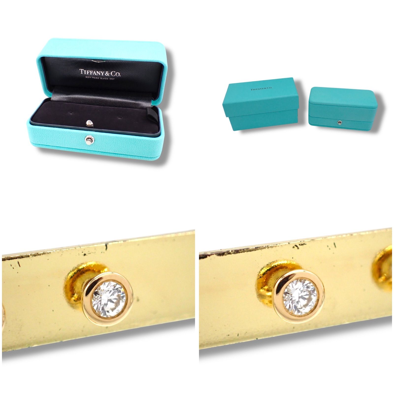 箱 ティファニー TIFFANY 4.0mm ダイヤ ダイヤモンド バイザヤード