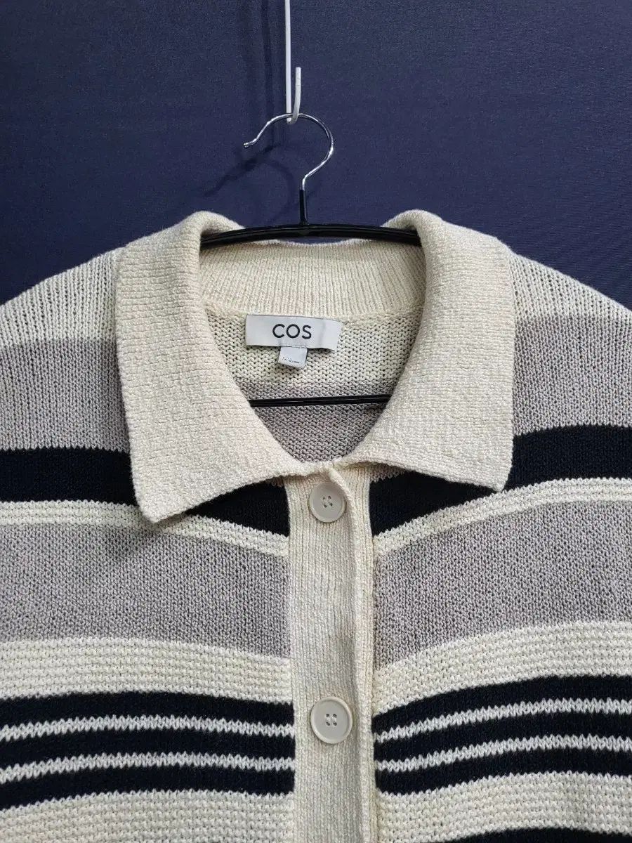 コス コットン カーディガン ニット