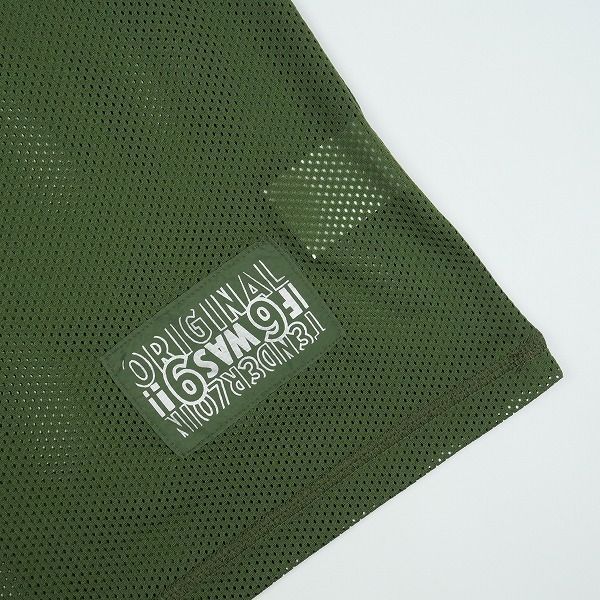 Size【L】 TENDERLOIN テンダーロイン MIX JERSEY OLIVE メッシュロンT