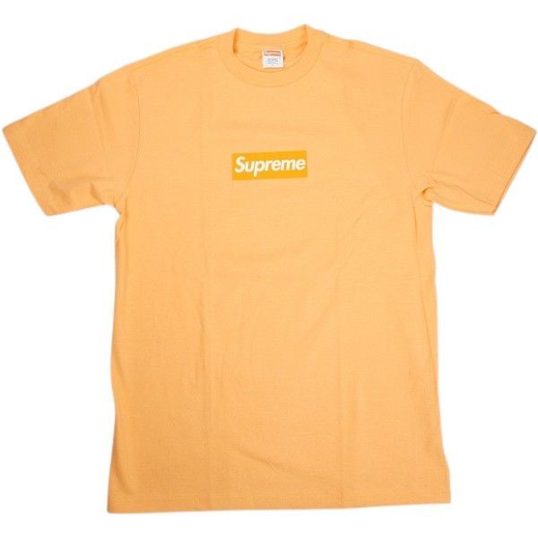 Size L SUPREME シュプリーム Box Logo Tee Orange Tシャツ オレンジ 品