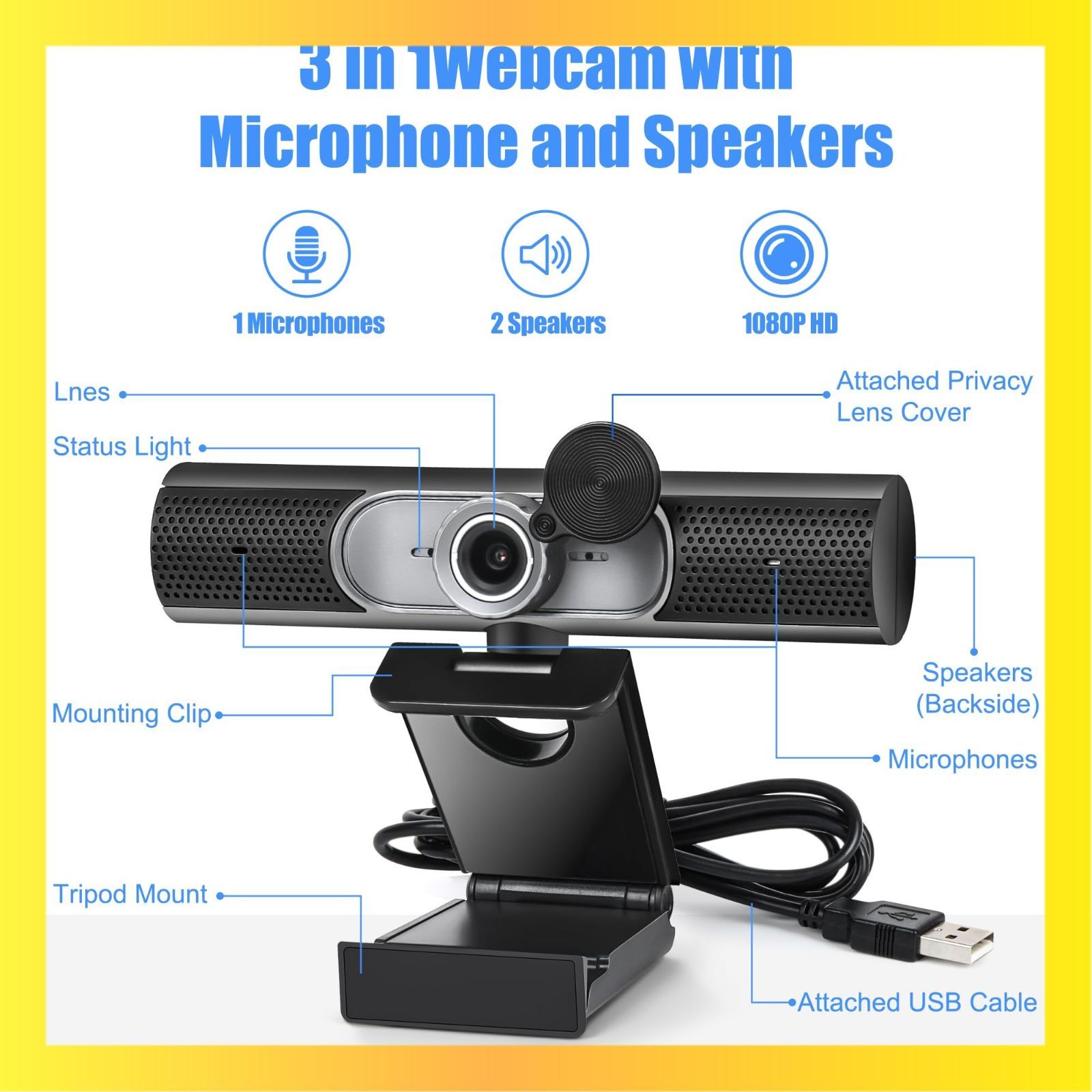 カメラ　スピーカー付　デスクトップ　パソコン NEC、ヤマハスピーカー内蔵の23型デスクトップPC。4K液晶/UHD BDも