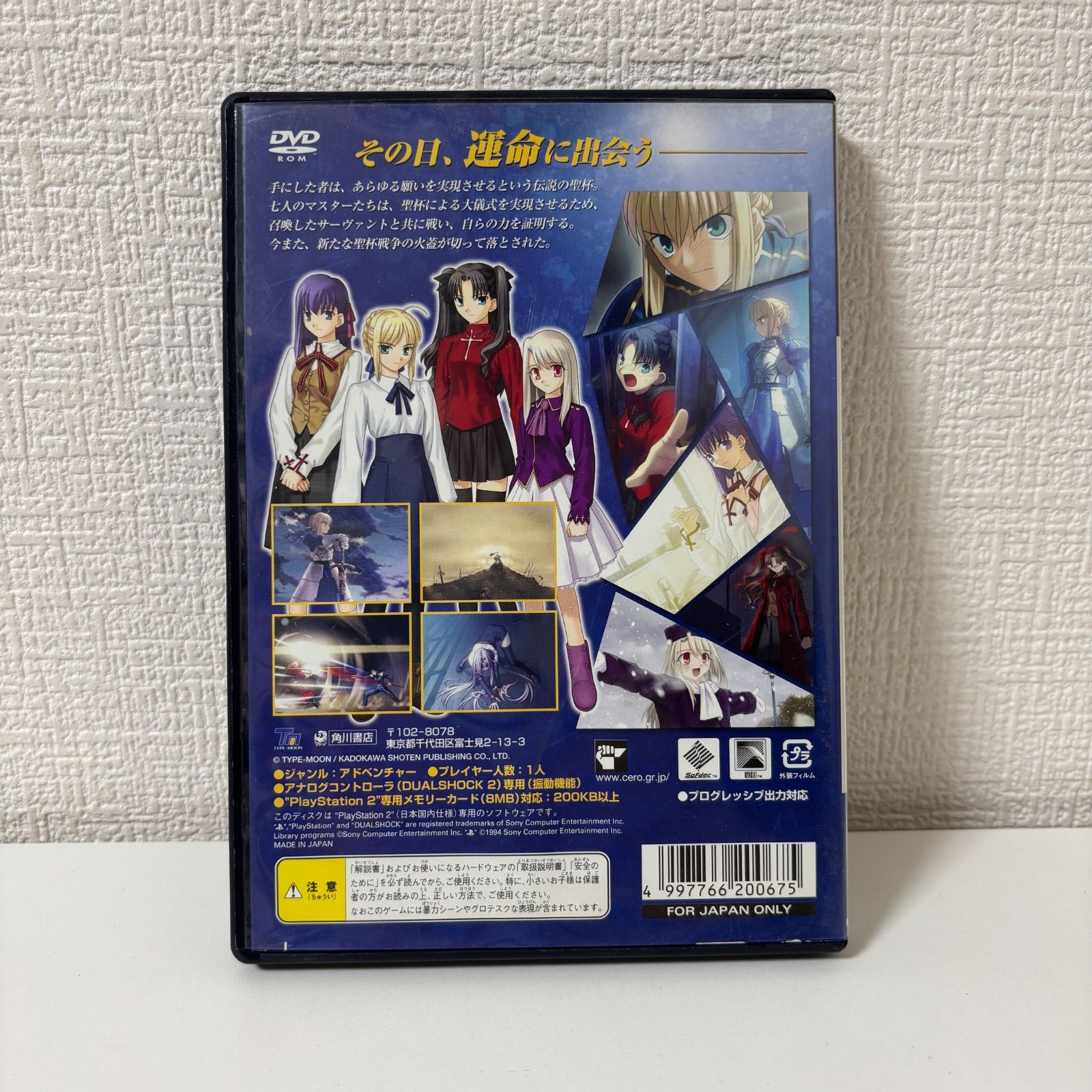 PS2 Fate stay nigtht RealtaNua フェイト 入手困難 Fate/stay night [Realta Nua] (フェイト ステイナイト レアルタ・ヌア