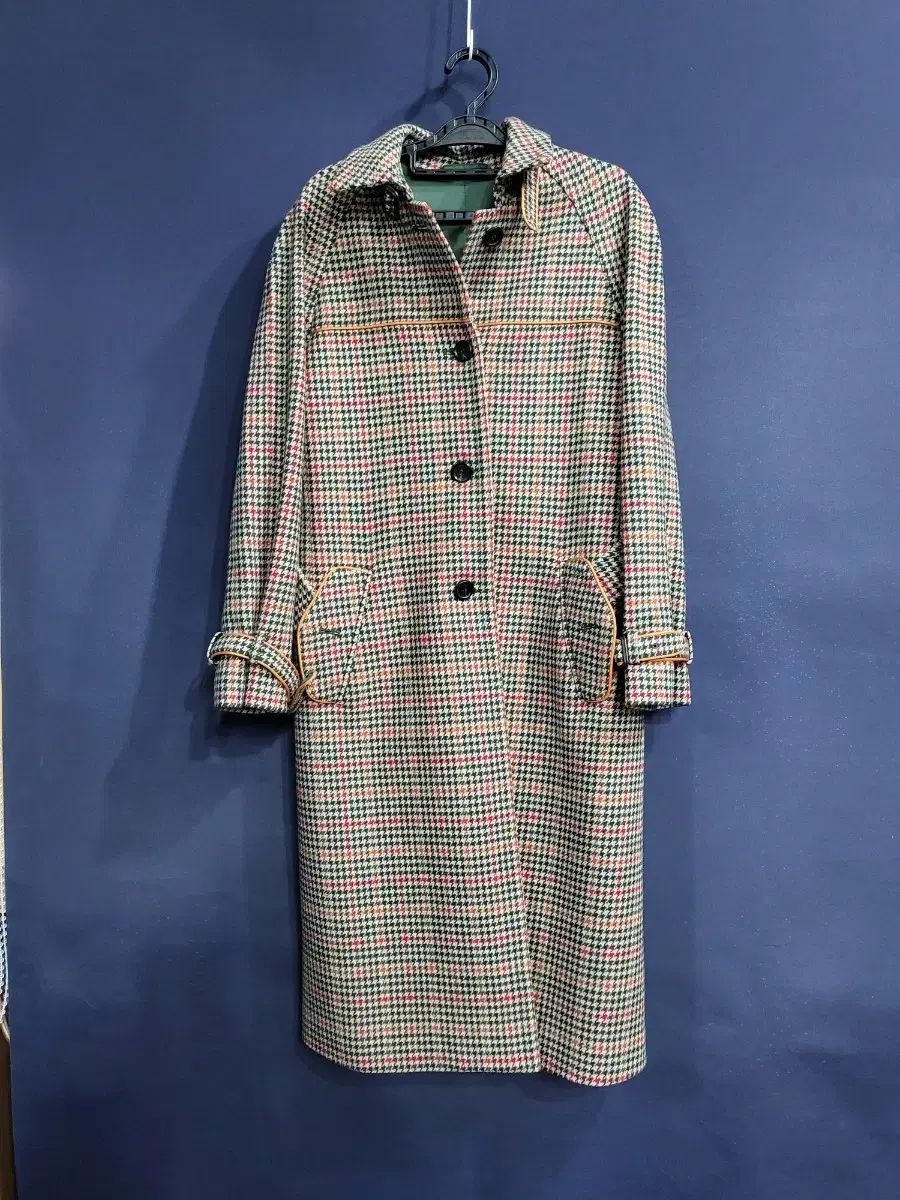 カシミア チェック コート 高品質 UNIQLO （ユニクロ） ウールカシミヤ