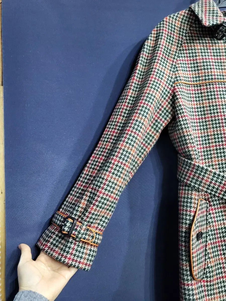 カシミア チェック コート 高品質 UNIQLO （ユニクロ） ウールカシミヤ