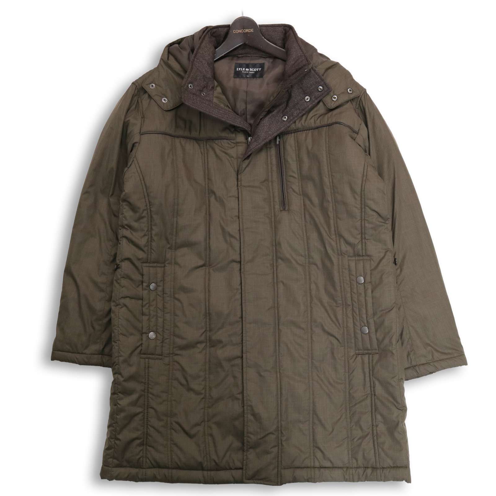 LYLE&SCOTT ライル＆スコット 秋冬 フード着脱可☆ 中綿 コート Sz.LL 