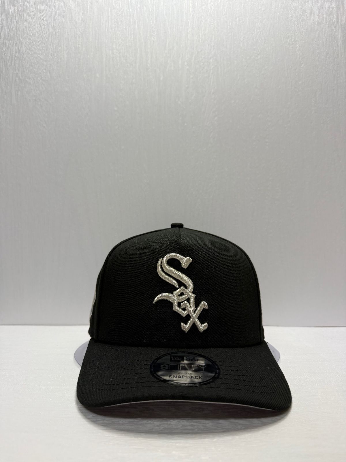 Newera シカゴホワイトソックス White Sox 9 fifty A-FRAME スナップバックキャップ ブラック