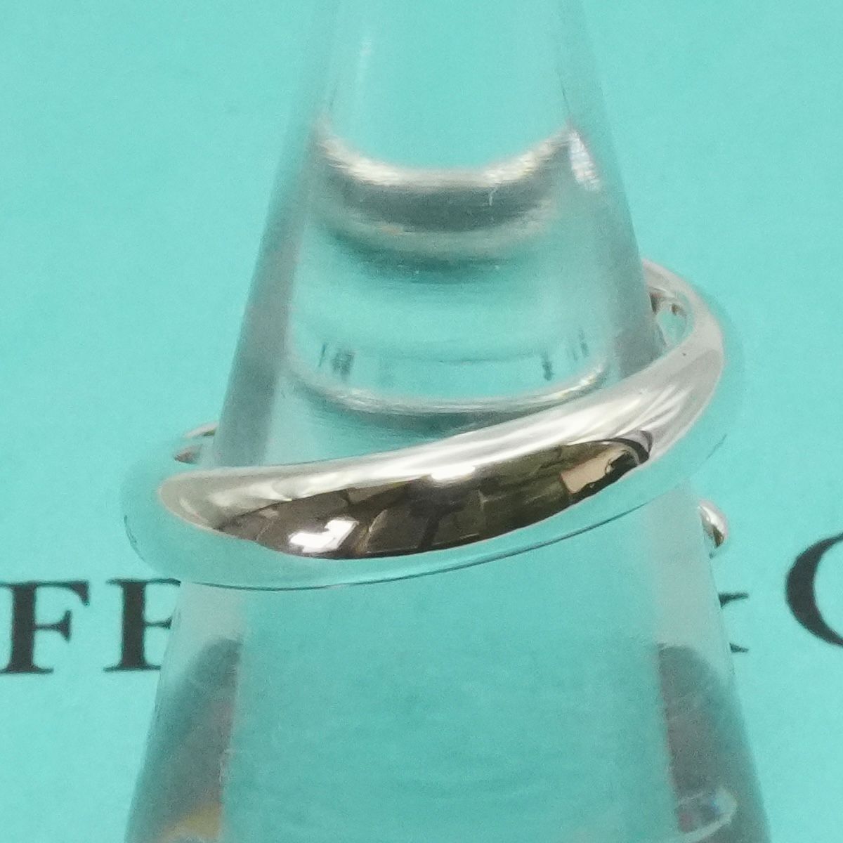 極美品9号 ティファニー シルバー スネーク リング 希少/25-2354S