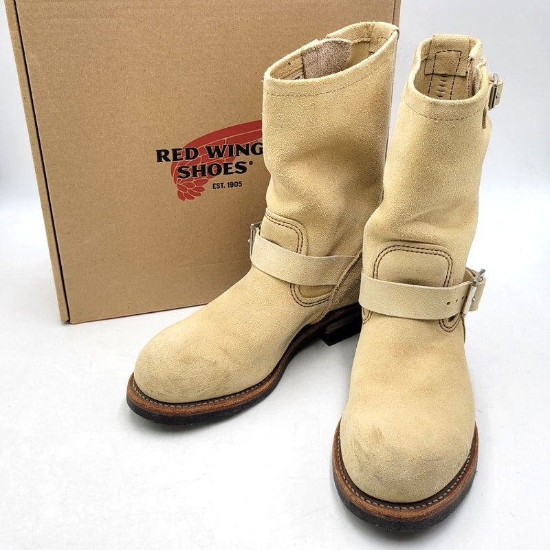 品 RED WING レッドウィング BOOT 8268 エンジニアブーツ 刺繍羽タグ シューズ 靴 164-251215-as-04-izu