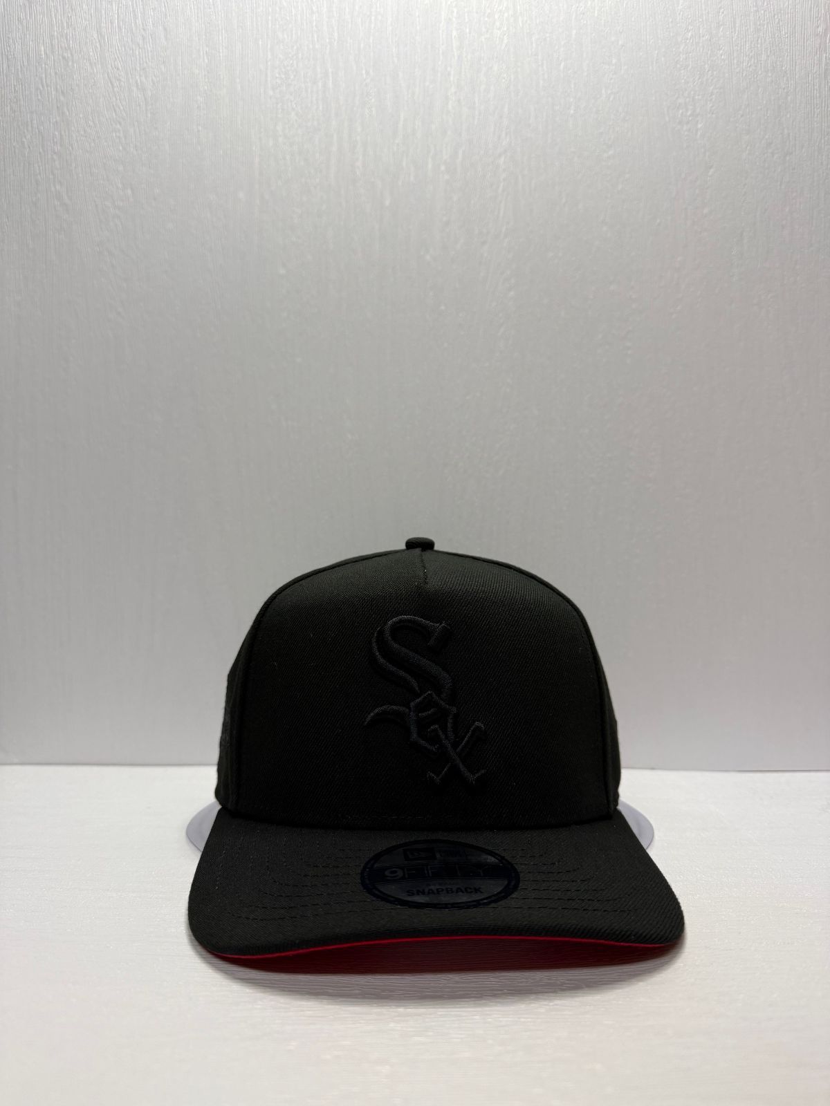 Newera シカゴホワイトソックス ワールドシリーズ2005 9 fifty A-FRAME スナップバックキャップ ブラック