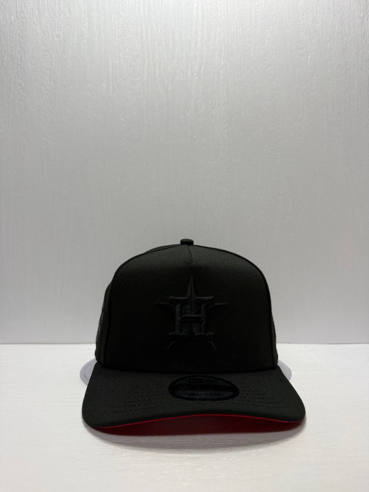 Newera ヒューストンアストロズ 35 thアニバーサリー 9 fifty A-FRAME スナップバックキャップ ブラック