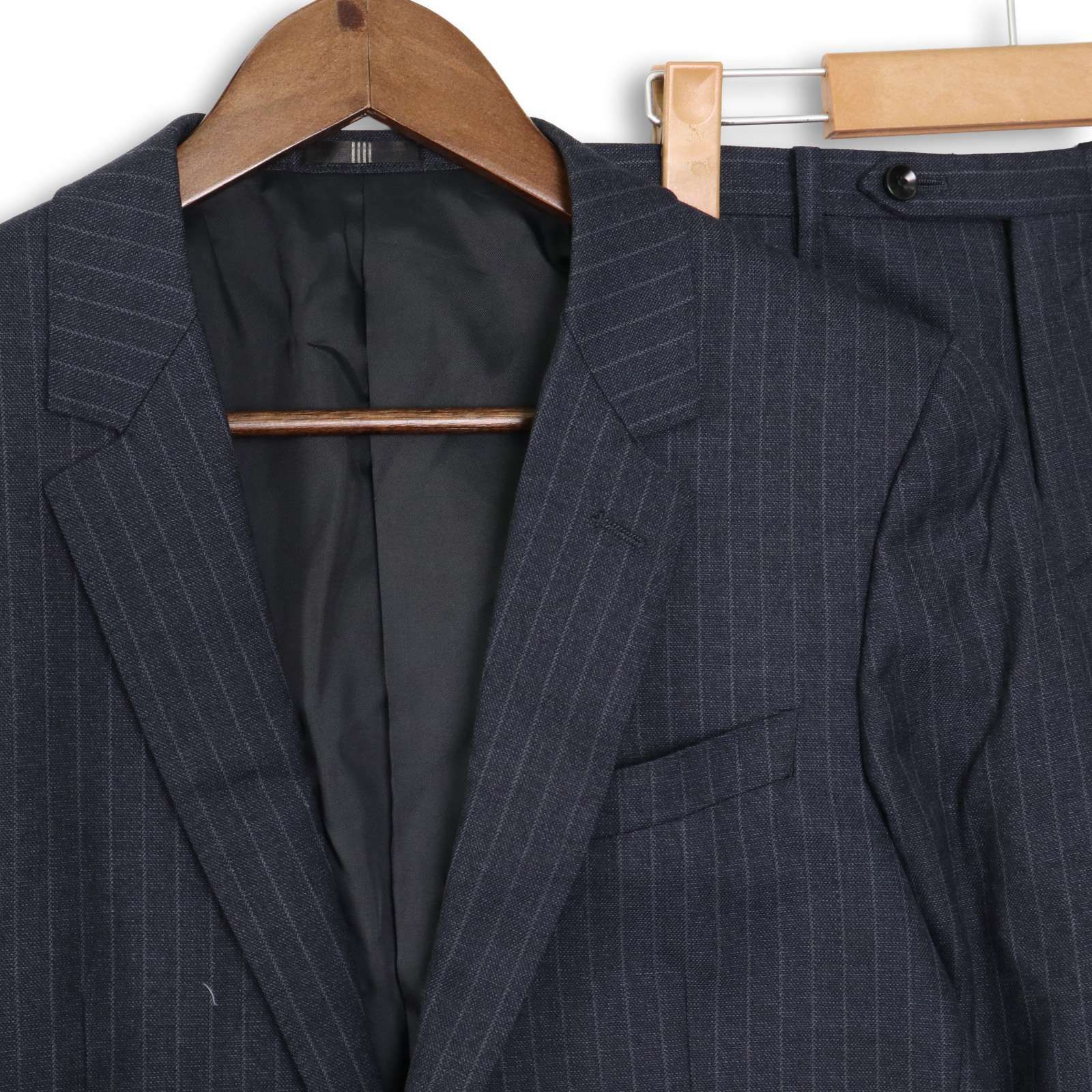 SUIT SELECT スーツセレクト 秋冬 ウール☆ ストライプ セットアップ