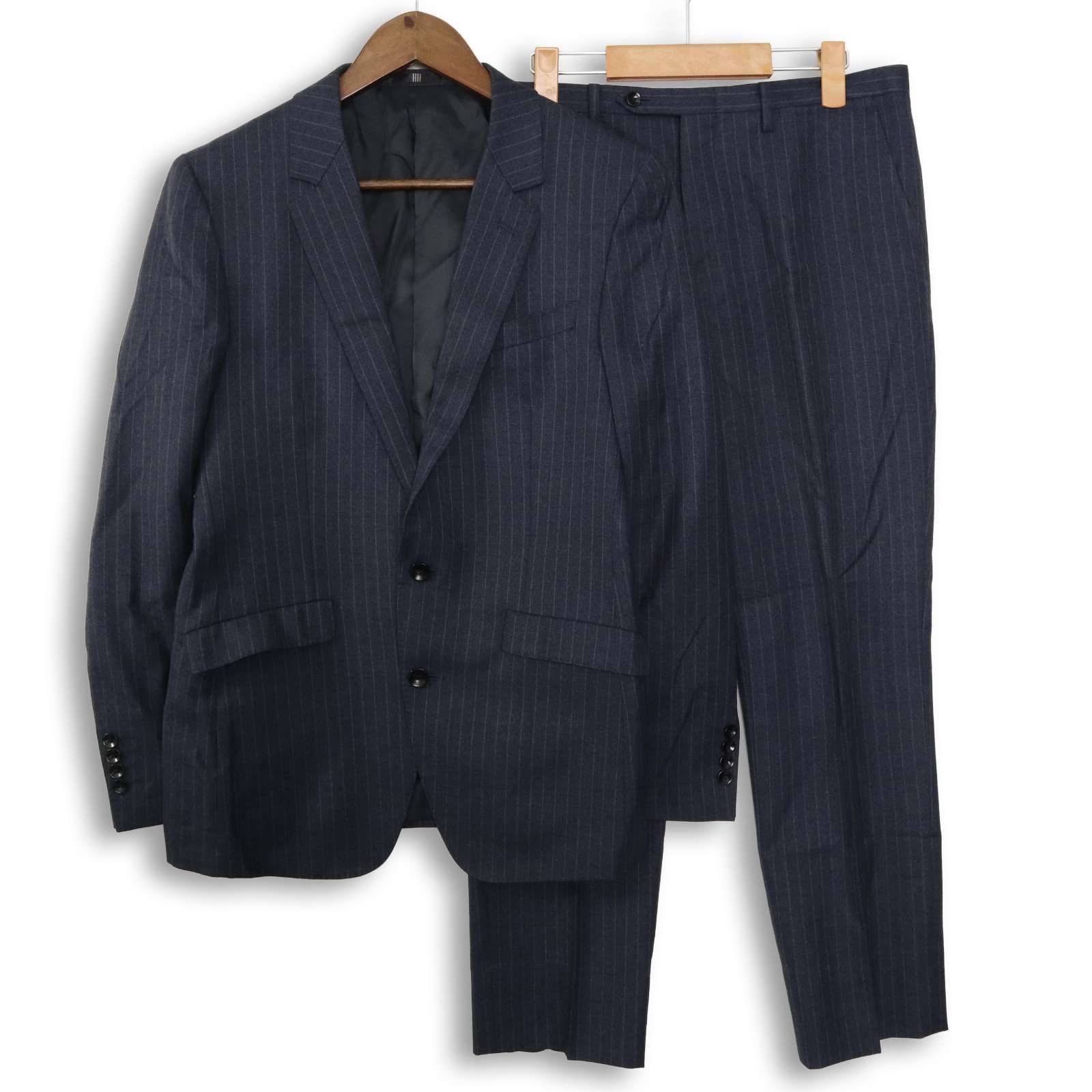 SUIT SELECT スーツセレクト 秋冬 ウール☆ ストライプ セットアップ