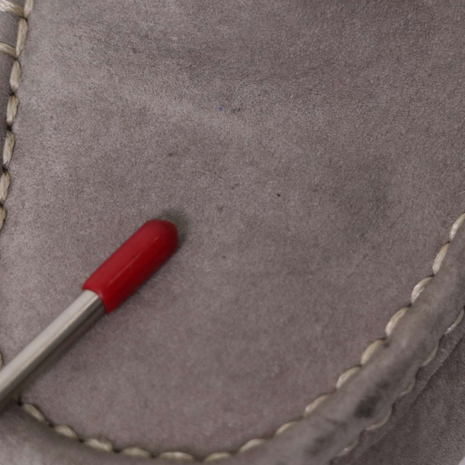  UGG アグ オーストラリア 秋冬 スウェード モカシン スリッポン シューズ Sz.22 cm レディース 灰 グレー モカシン 靴