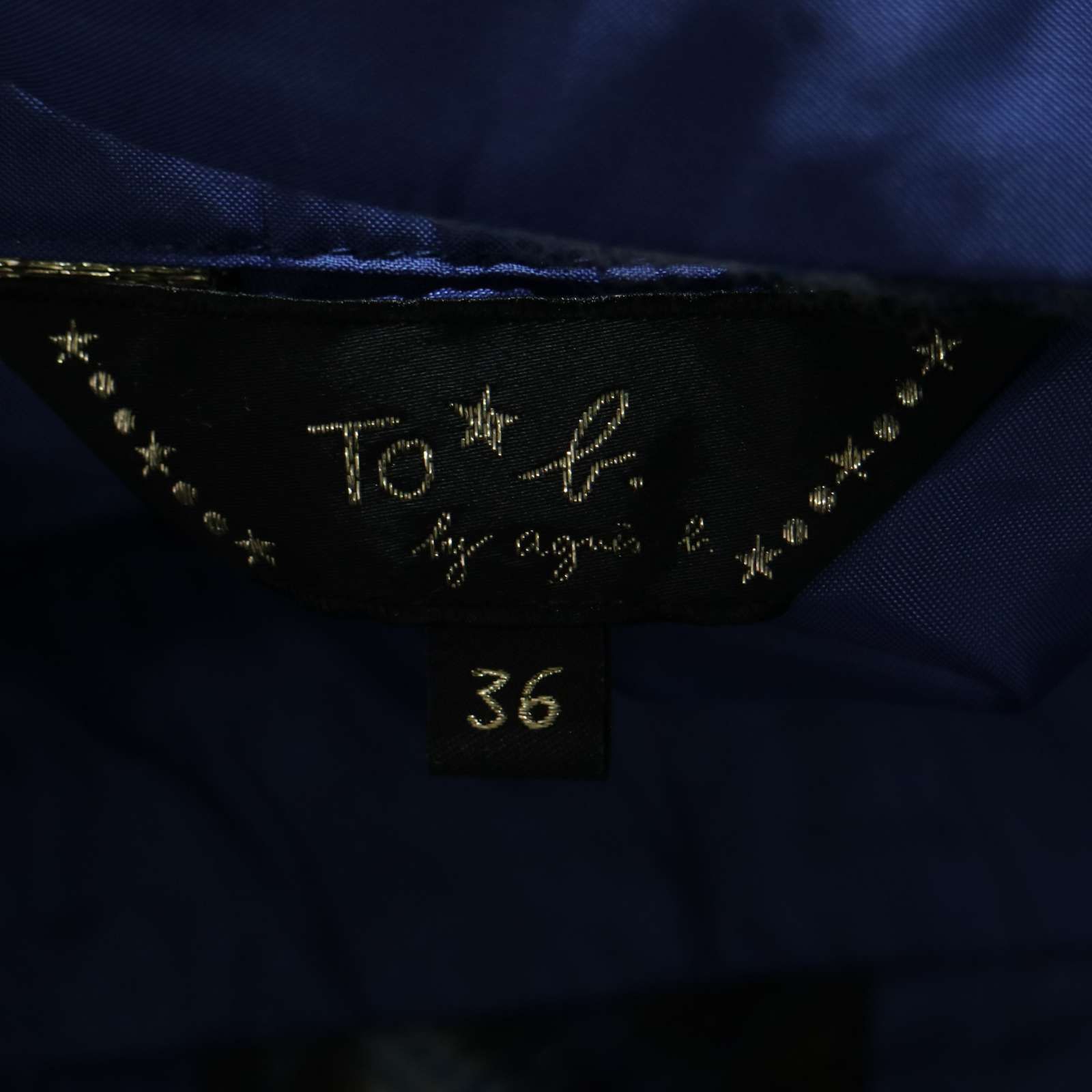 To b. by agnes b. アニエスベー 秋冬 ウール☆ チェック ジャンパー