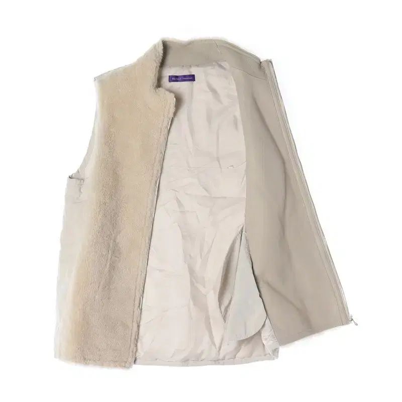 THE IZZAT ザアイザット シープスキン グース ベスト レディース