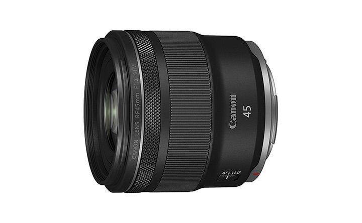 Canon RF 45 mm F 1 2 STM 保護フィルター フード付き