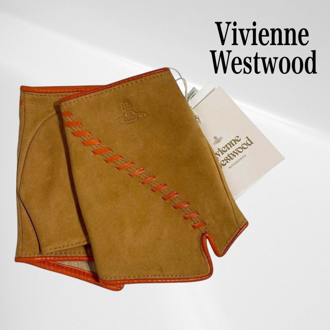 タグ付き・未使用品】 ヴィヴィアン ウエストウッド 手袋 レザー