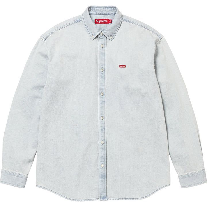 Supreme Small Box Denim Shirt Light Indigo